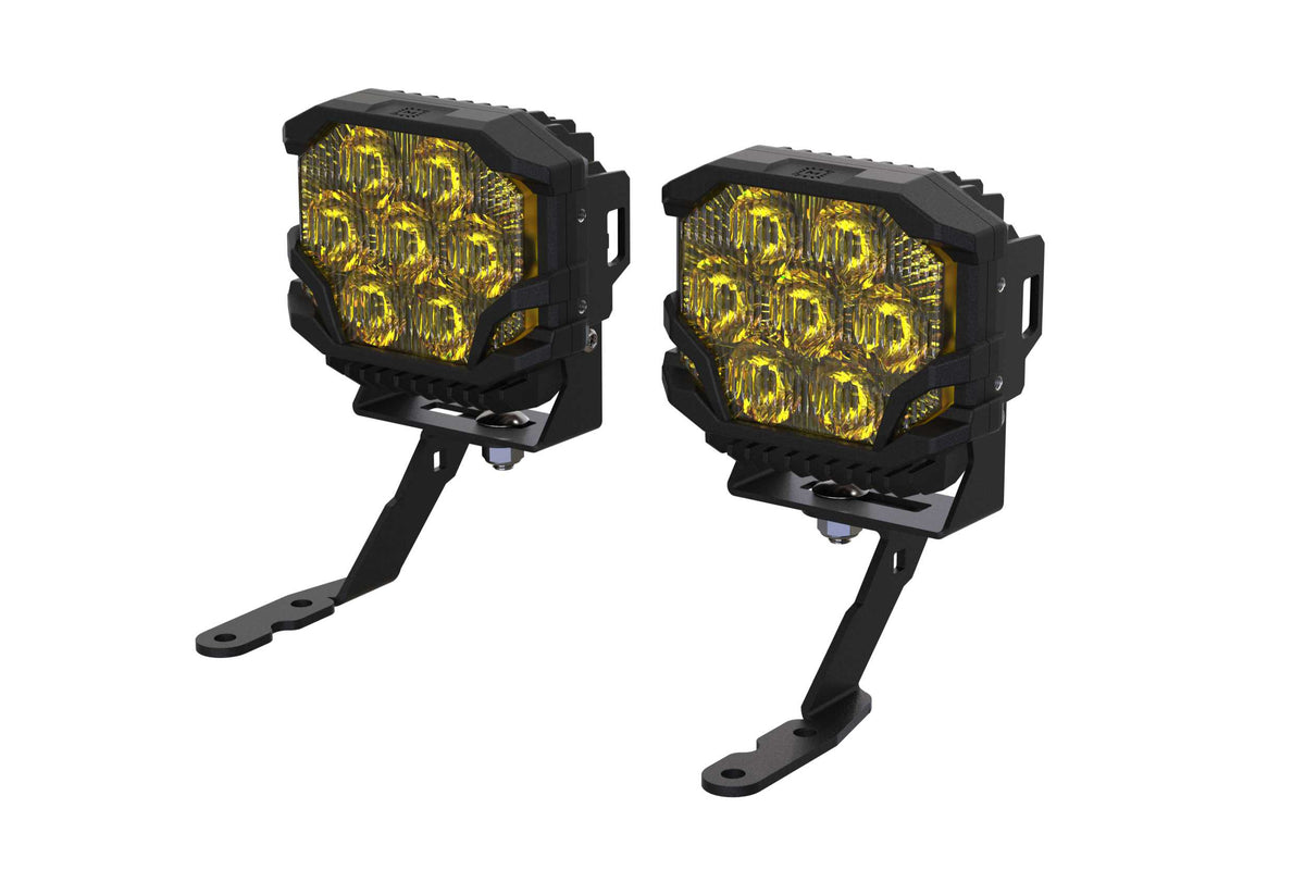 Morimoto BigBanger Ditch Light Kit: 07-13 Sierra (HXB White Spot Beam) - Off Road - Veh. Spec (Image 1 of 6)