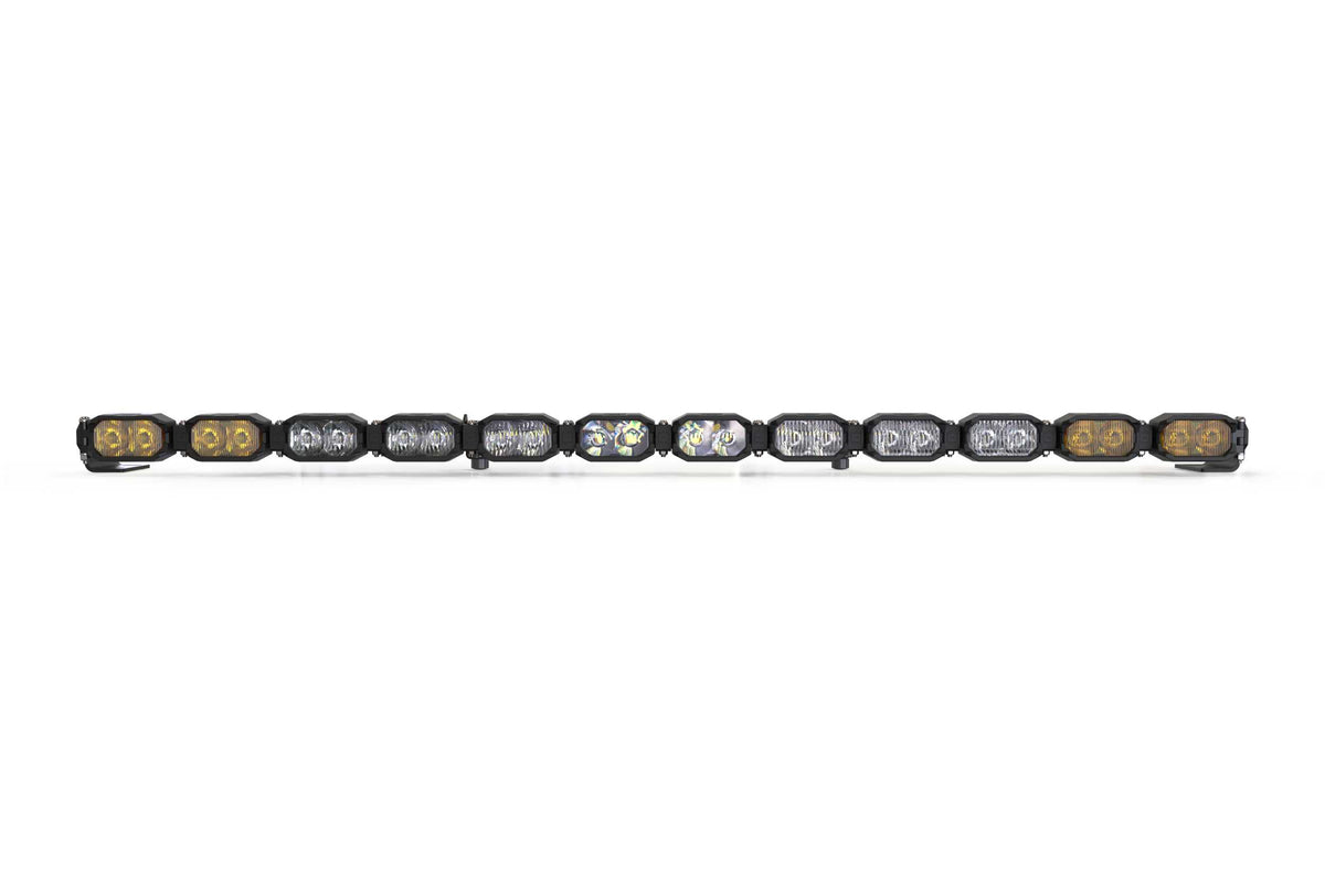 Single-Row BangerBar: (12 Pod / 47") (HXB Power - White/Yellow) - Off Road - Veh. Spec (Image 2 of 6)