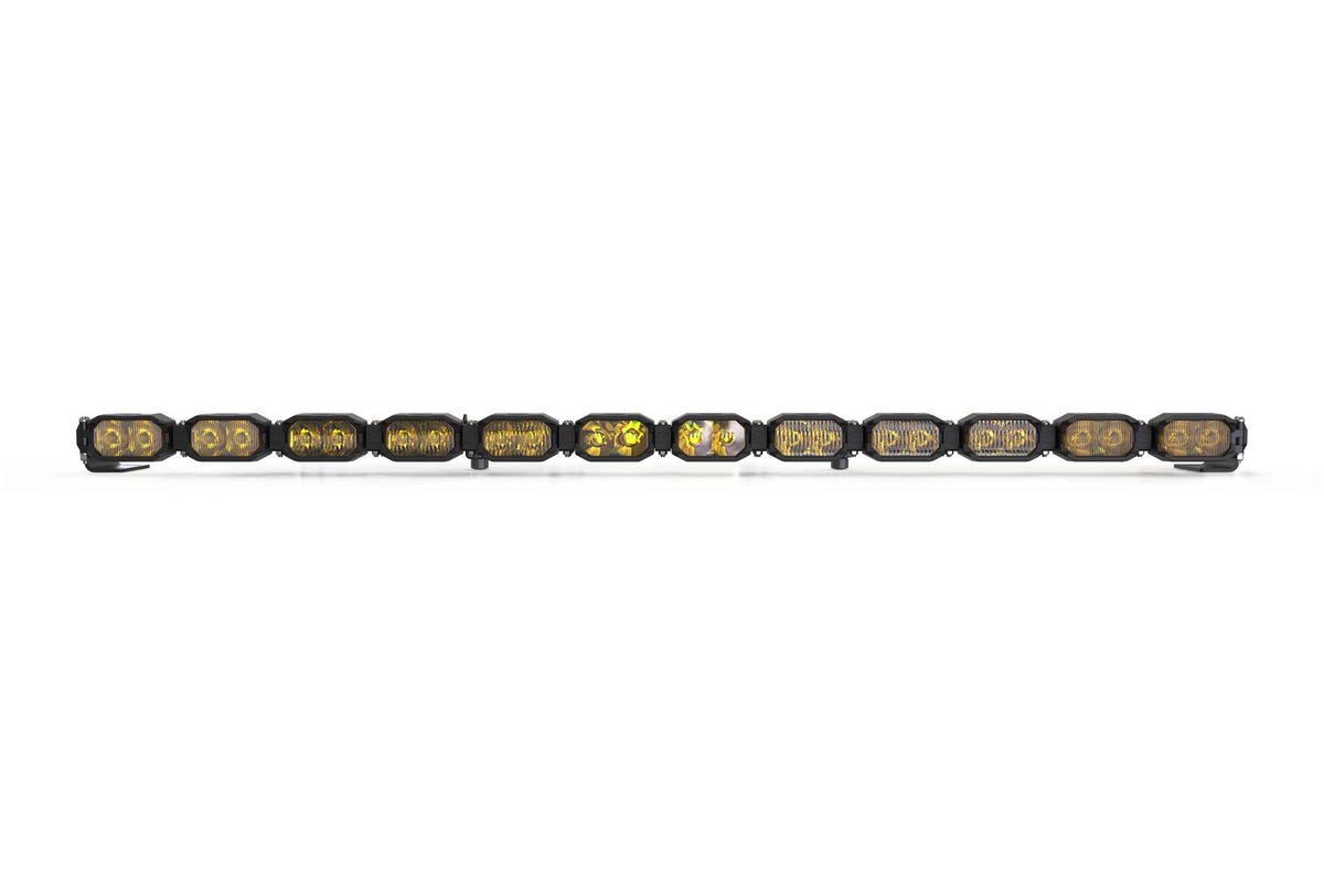 Single-Row BangerBar: (12 Pod / 47") (HXB Power - White/Yellow) - Off Road - Veh. Spec (Image 5 of 6)