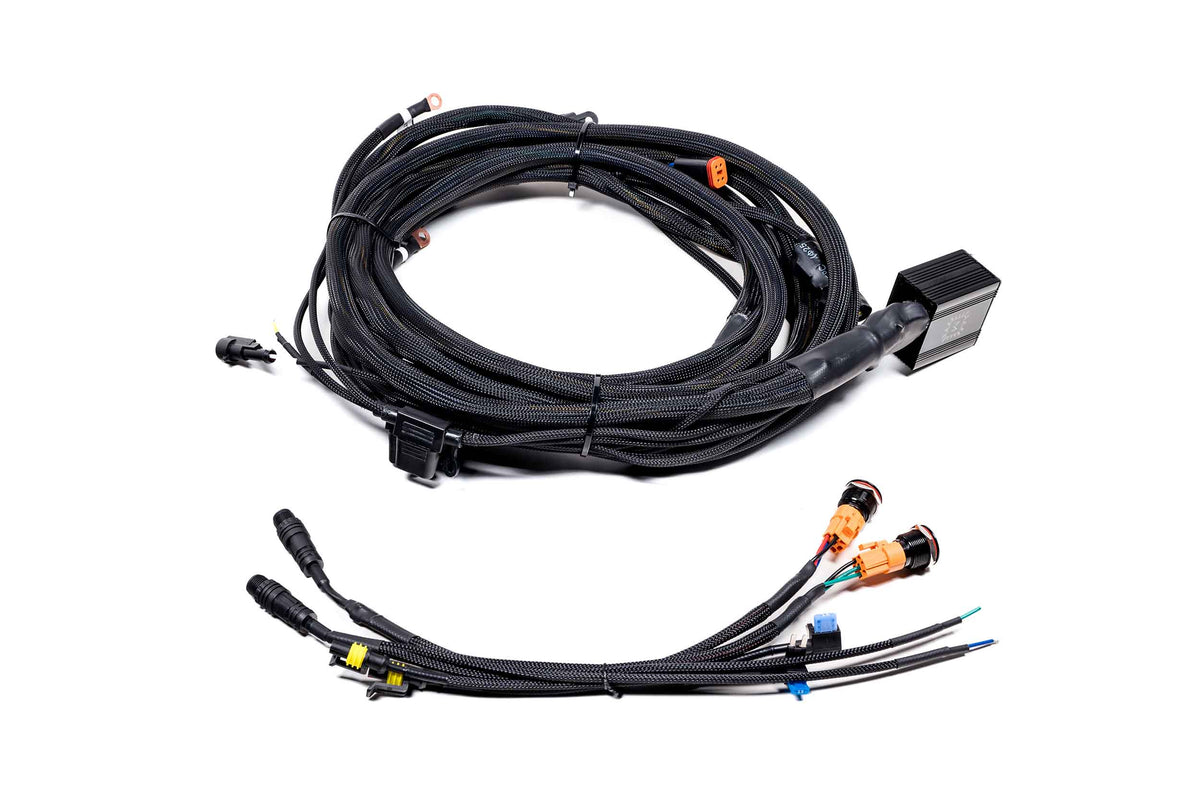 Morimoto Switched Power Harness: BigBanger Bar (Up to 7x Pods / Each) - Relay Harnesses (Image 1 of 4)