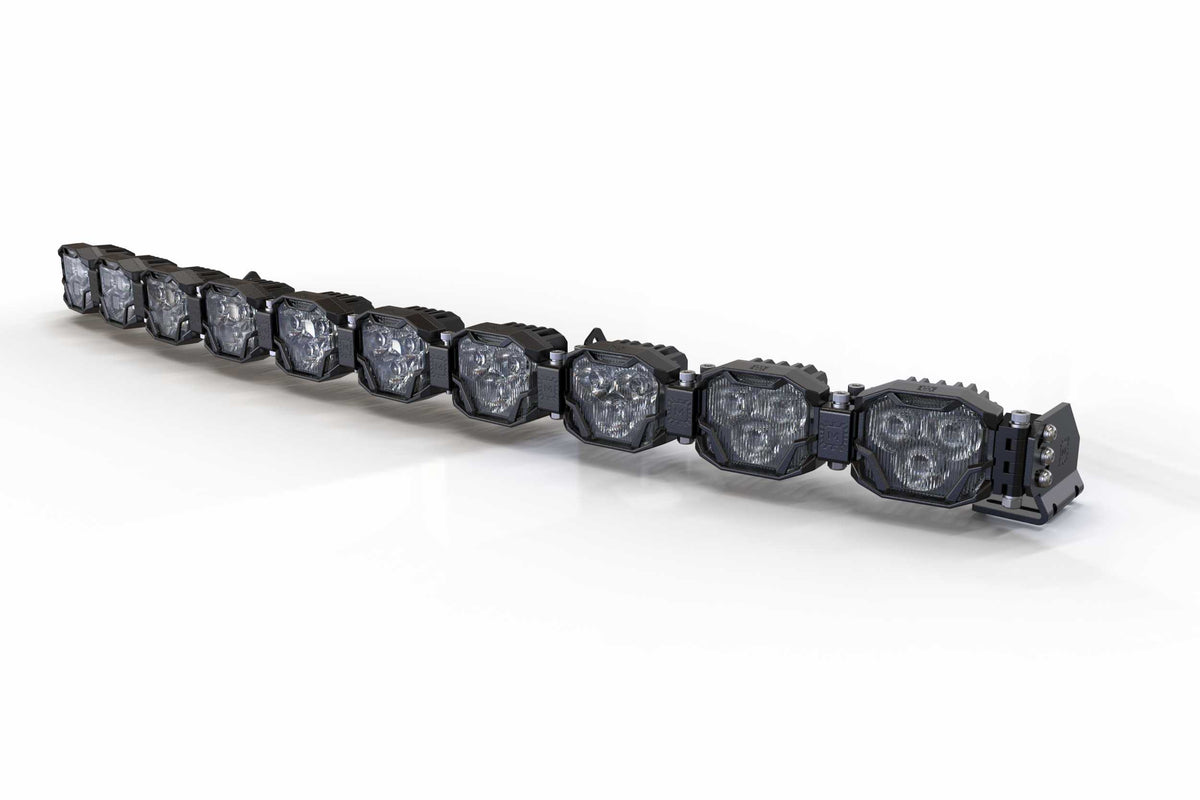 Double-Row BangerBar: (10 Pod / 40.5") (NCS Power - White) - Off Road - Veh. Spec (Image 1 of 6)