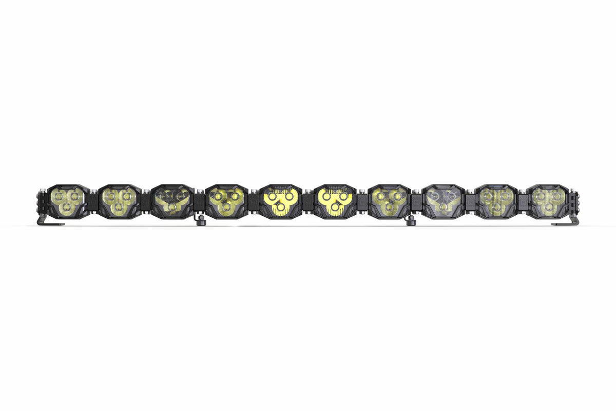 Double-Row BangerBar: (10 Pod / 40.5") (NCS Power - White) - Off Road - Veh. Spec (Image 2 of 6)