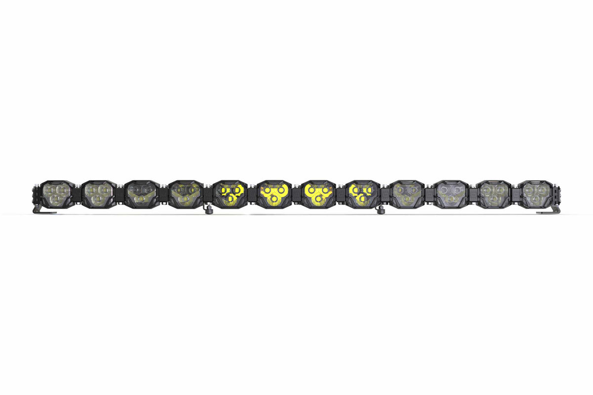 Double-Row BangerBar: (12 Pod / 48.5") (NCS Power - White) - Off Road - Veh. Spec (Image 2 of 6)