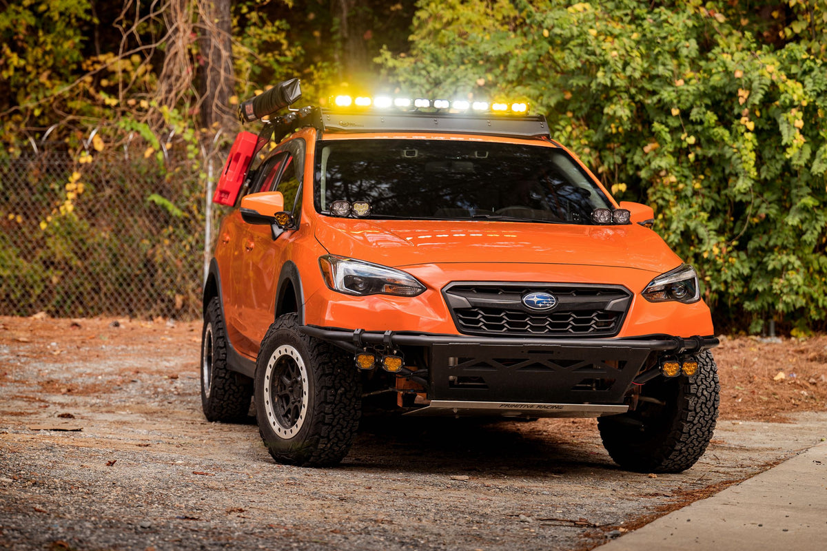 Single-Row BangerBar: (12 Pod / 47") (HXB Power - Yellow) - Off Road - Veh. Spec (Image 4 of 6)