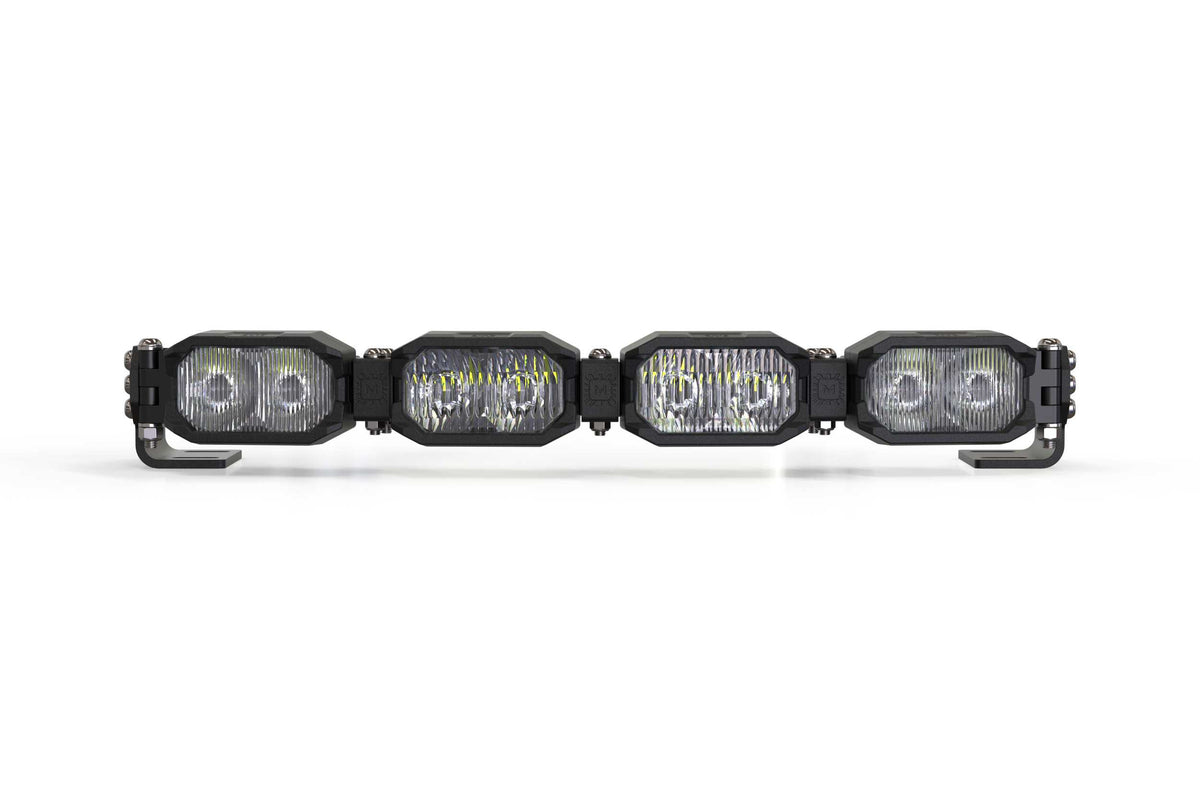 Single-Row BangerBar: (4 Pod / 16") (NCS Power - White) - Off Road - Veh. Spec (Image 1 of 6)