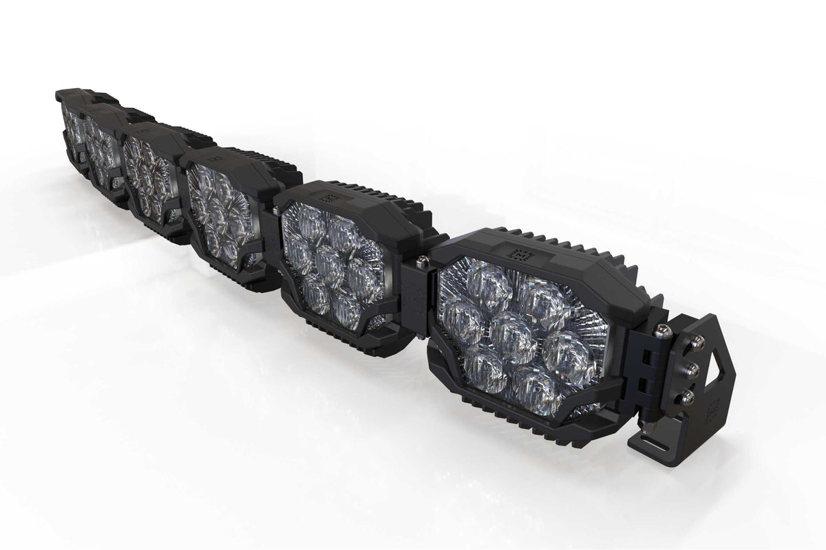 Triple-Row BangerBar: (6 Pod / 43") (NCS Power - White) - Off Road - Veh. Spec (Image 2 of 6)