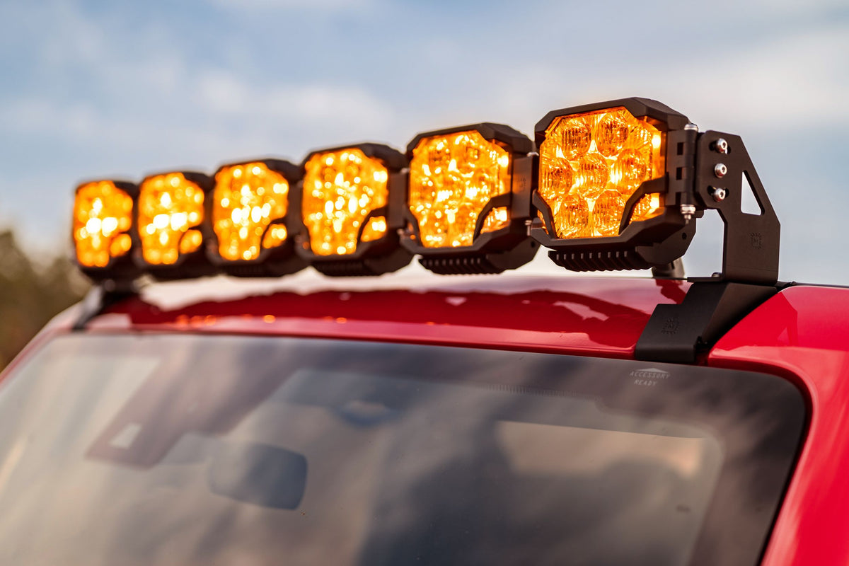 Triple-Row BangerBar: (6 Pod / 43") (NCS Power - White) - Off Road - Veh. Spec (Image 5 of 6)