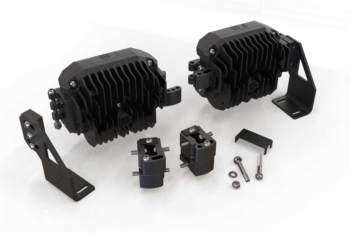 Triple-Row BangerBar: (7 Pod / 50.5") (HXB Power - White) - Off Road - Veh. Spec (Image 4 of 6)