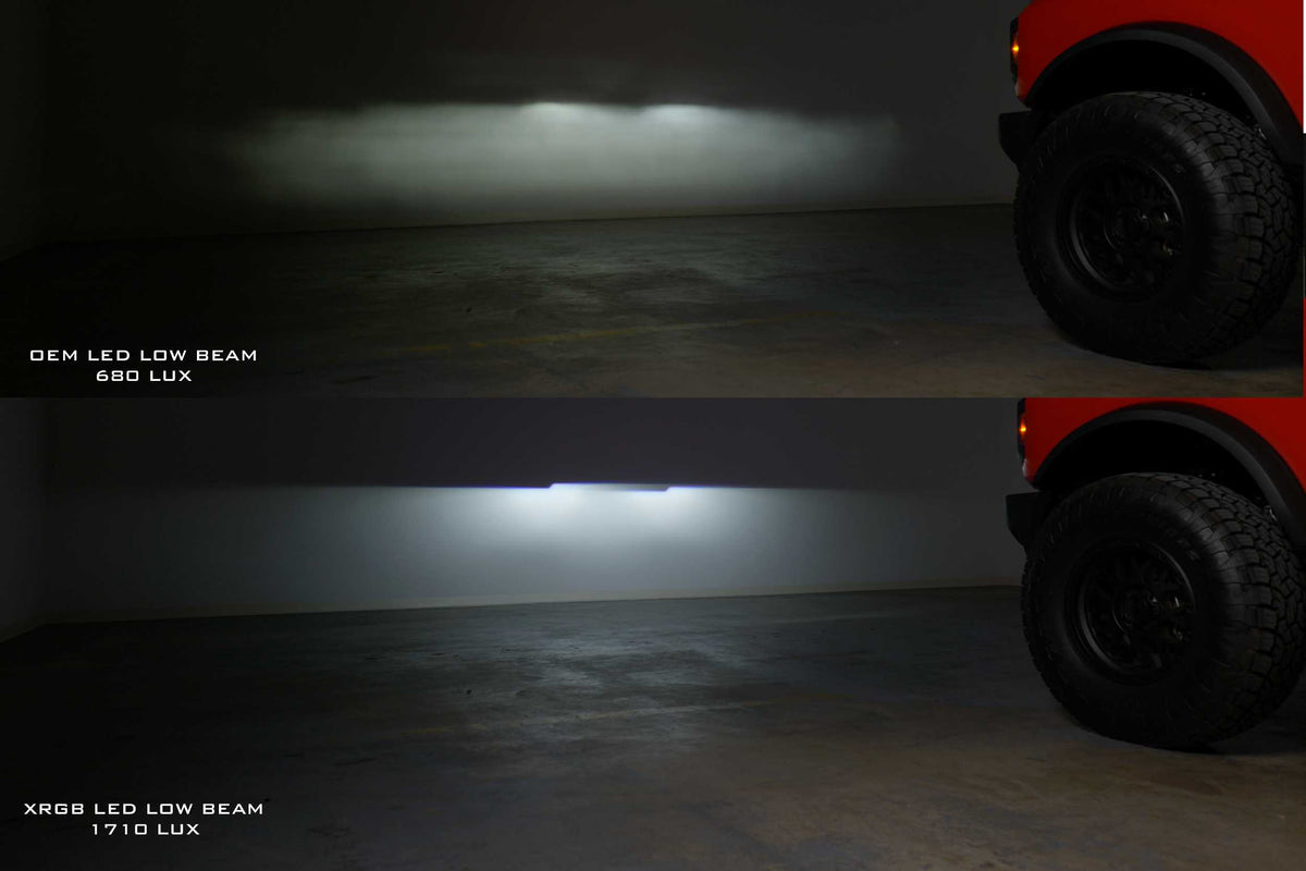 XRGB LED Headlights: 2021+ Ford Bronco (Set) - Headlights (Image 5 of 6)