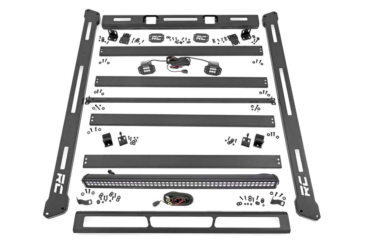 Roof Rack | Black Series Lights | Jeep Wrangler JL (18-26)/Wrangler Unlimited (18-26) - Cargo Management (Image 1 of 6)