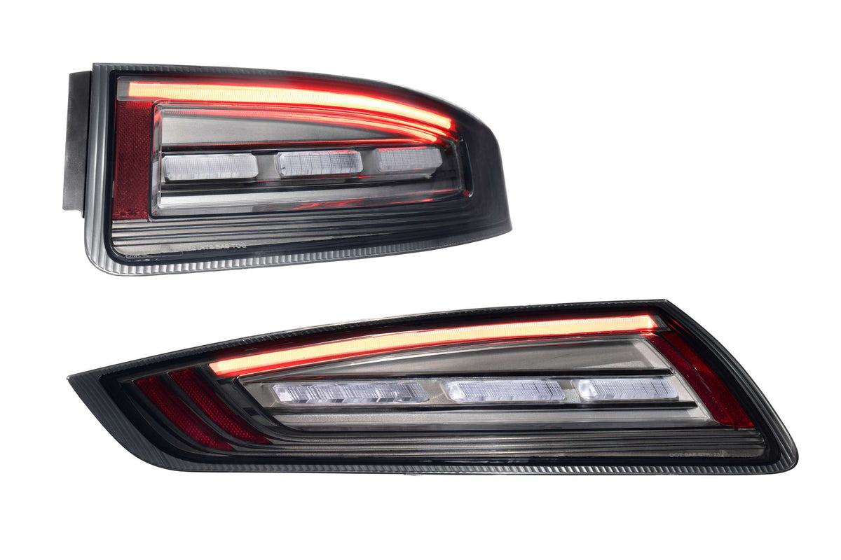 XB LED Tail Lights: Porsche 911 997.1 (05-08 / Smoked Lens / Set) - Tail Lights (Image 2 of 6)