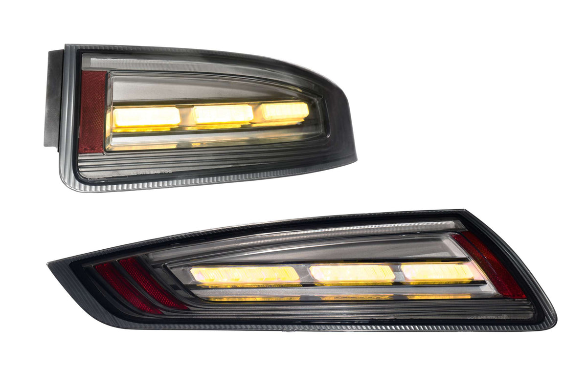 XB LED Tail Lights: Porsche 911 997.1 (05-08 / Smoked Lens / Set) - Tail Lights (Image 4 of 6)