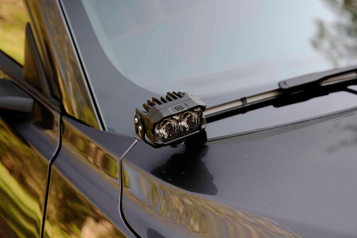 Morimoto Ditch Light Brackets: Mustang (18-23 / Set) - Off Road - Universal (Image 5 of 6)