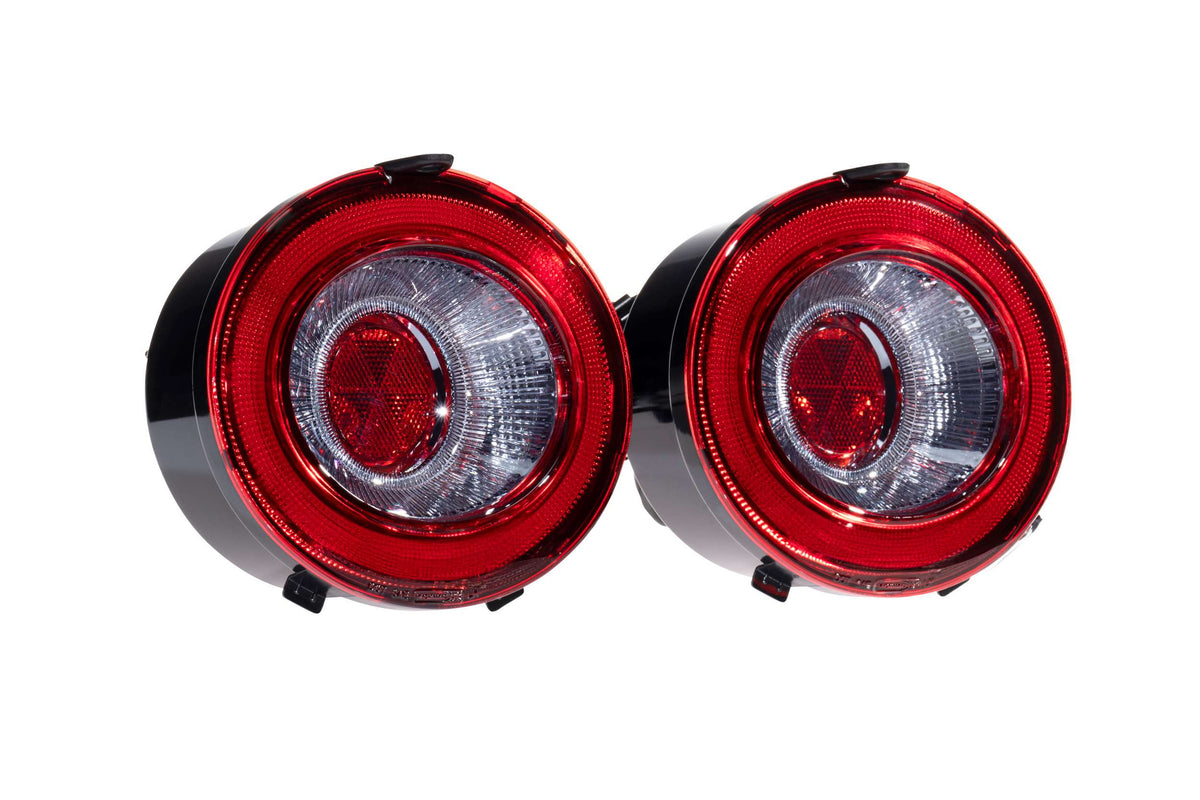 XB LED Tail Lights: Corvette C6 (05-13 / Red Lens / Set) - Tail Lights (Image 1 of 6)