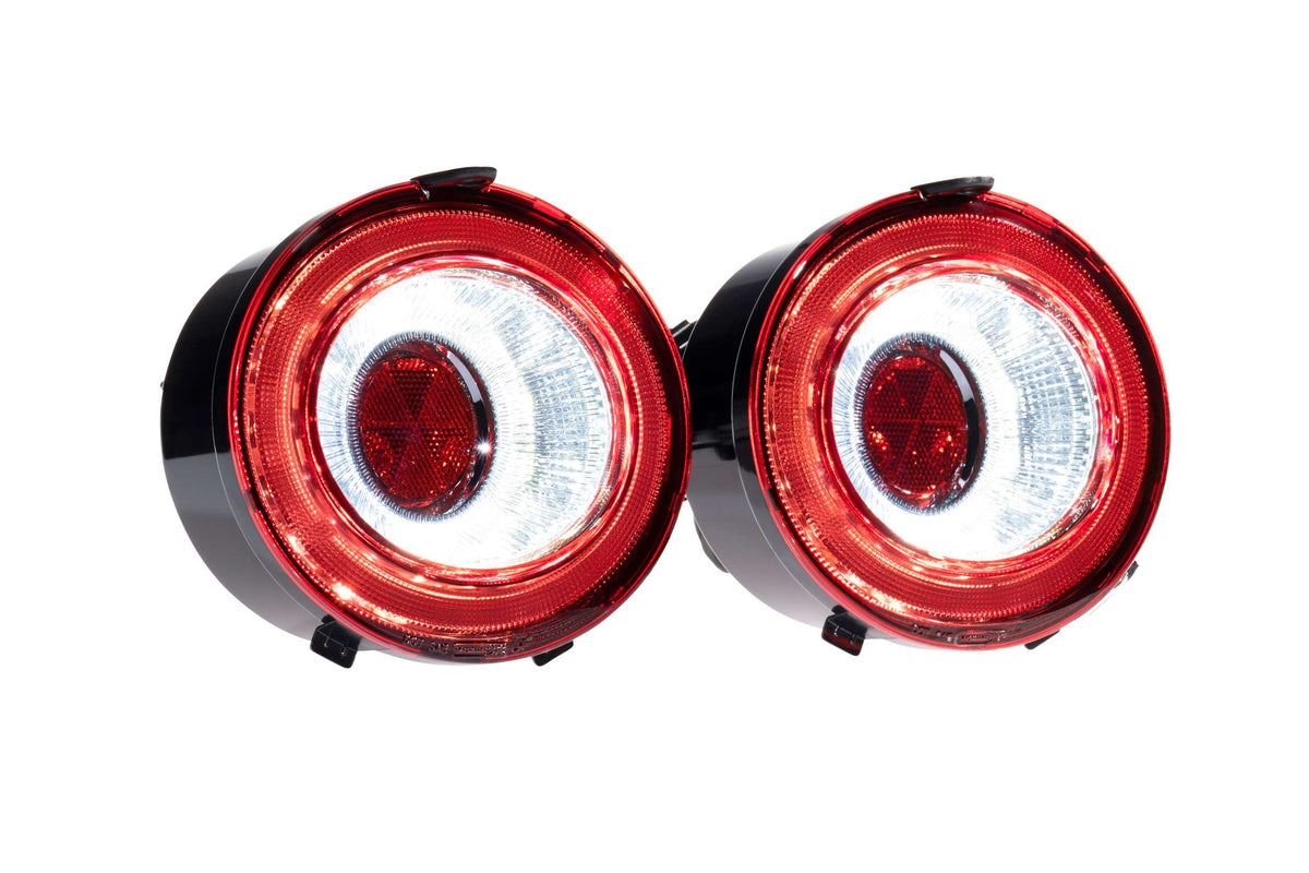 XB LED Tail Lights: Corvette C6 (05-13 / Red Lens / Set) - Tail Lights (Image 4 of 6)