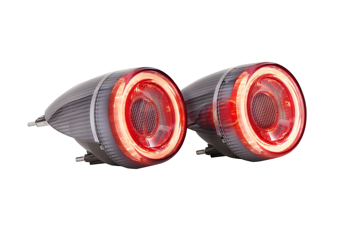 XB LED Tail Lights: Ferrari F430 (05-10 / Smoked Lens / Set) - Tail Lights (Image 4 of 6)