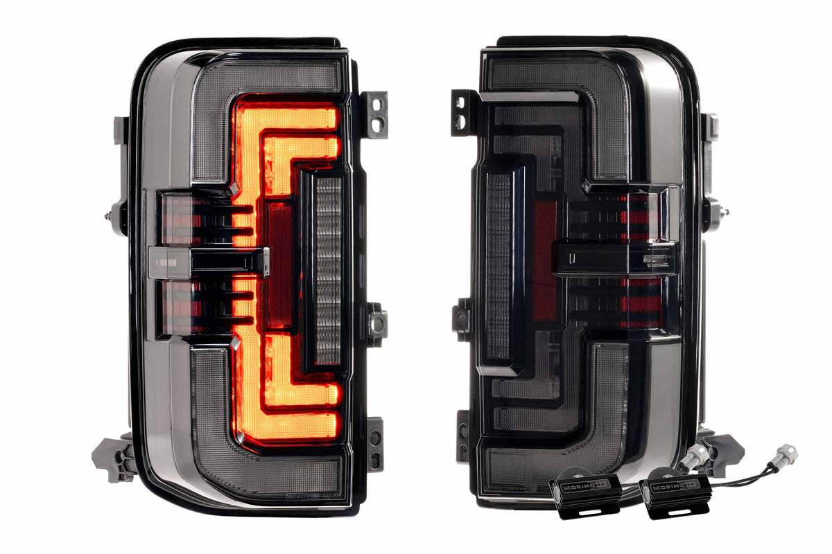 XB LED Tail Lights: Ford Bronco (21+ / Smoked Lens / Set) - Tail Lights (Image 1 of 6)