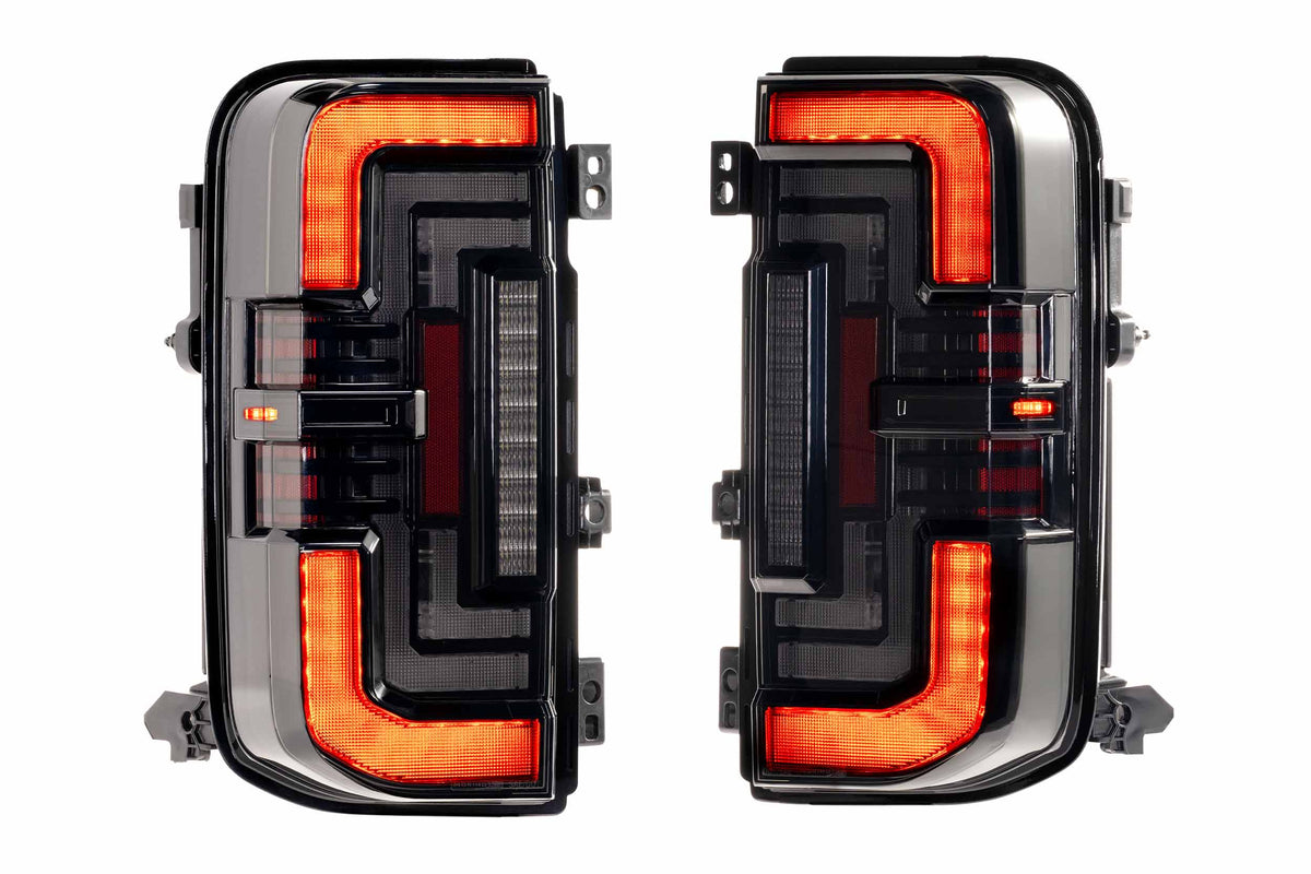 XB LED Tail Lights: Ford Bronco (21+ / Smoked Lens / Set) - Tail Lights (Image 4 of 6)
