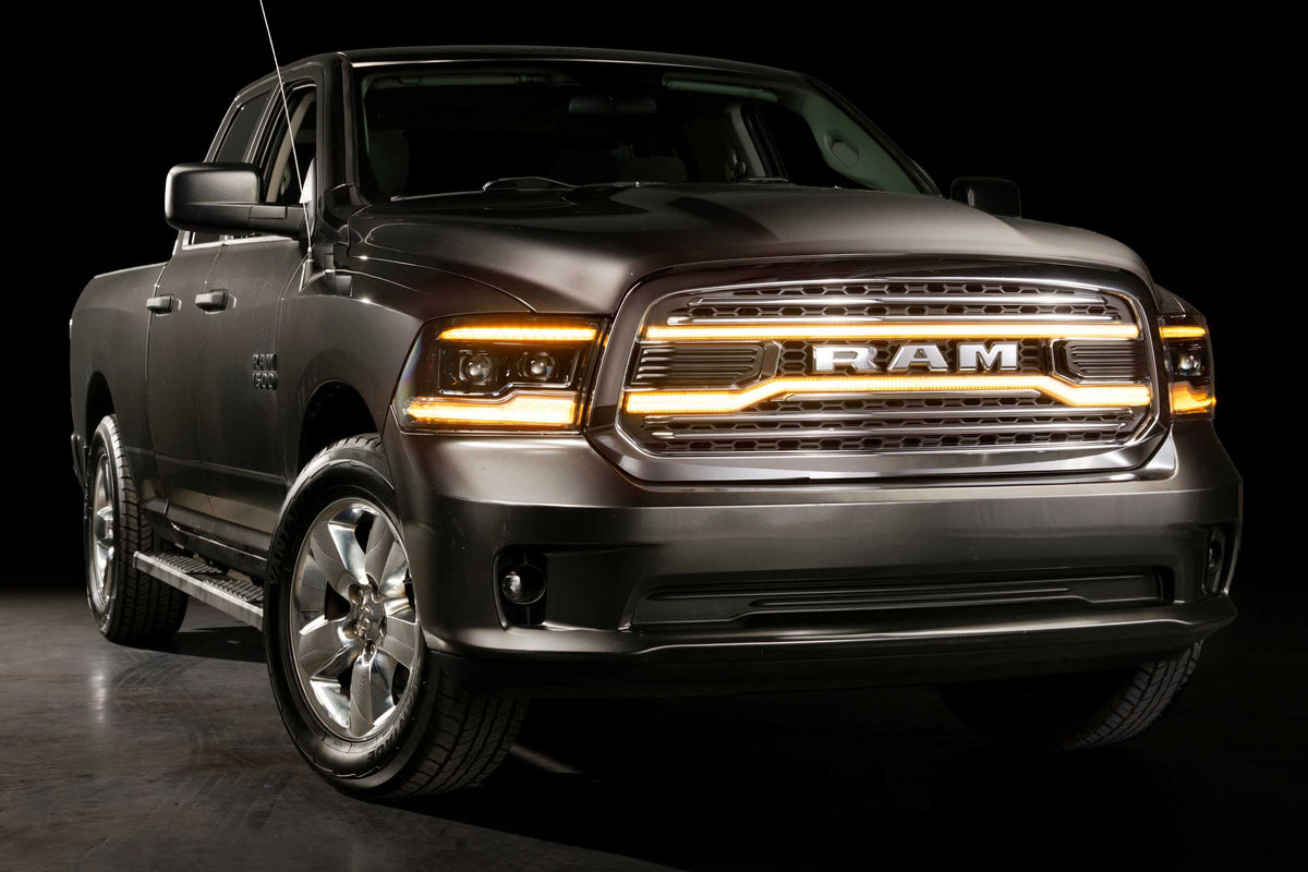 XBG LED Grille: Dodge Ram 1500 (13-18 / Chrome) - Grilles (Image 2 of 6)