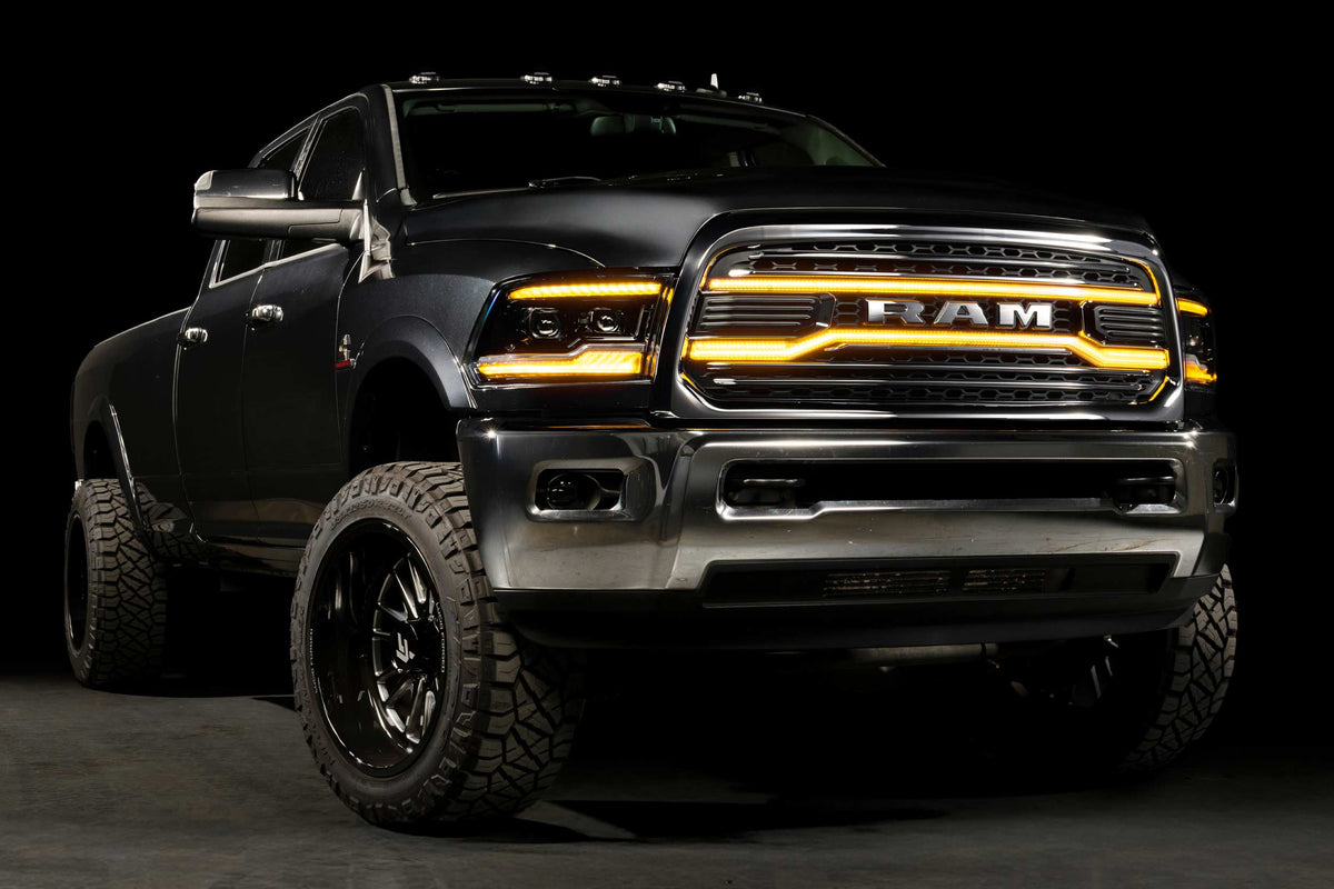 XBG LED Grille: Dodge Ram HD (13-18 / Chrome) - Grilles (Image 2 of 6)