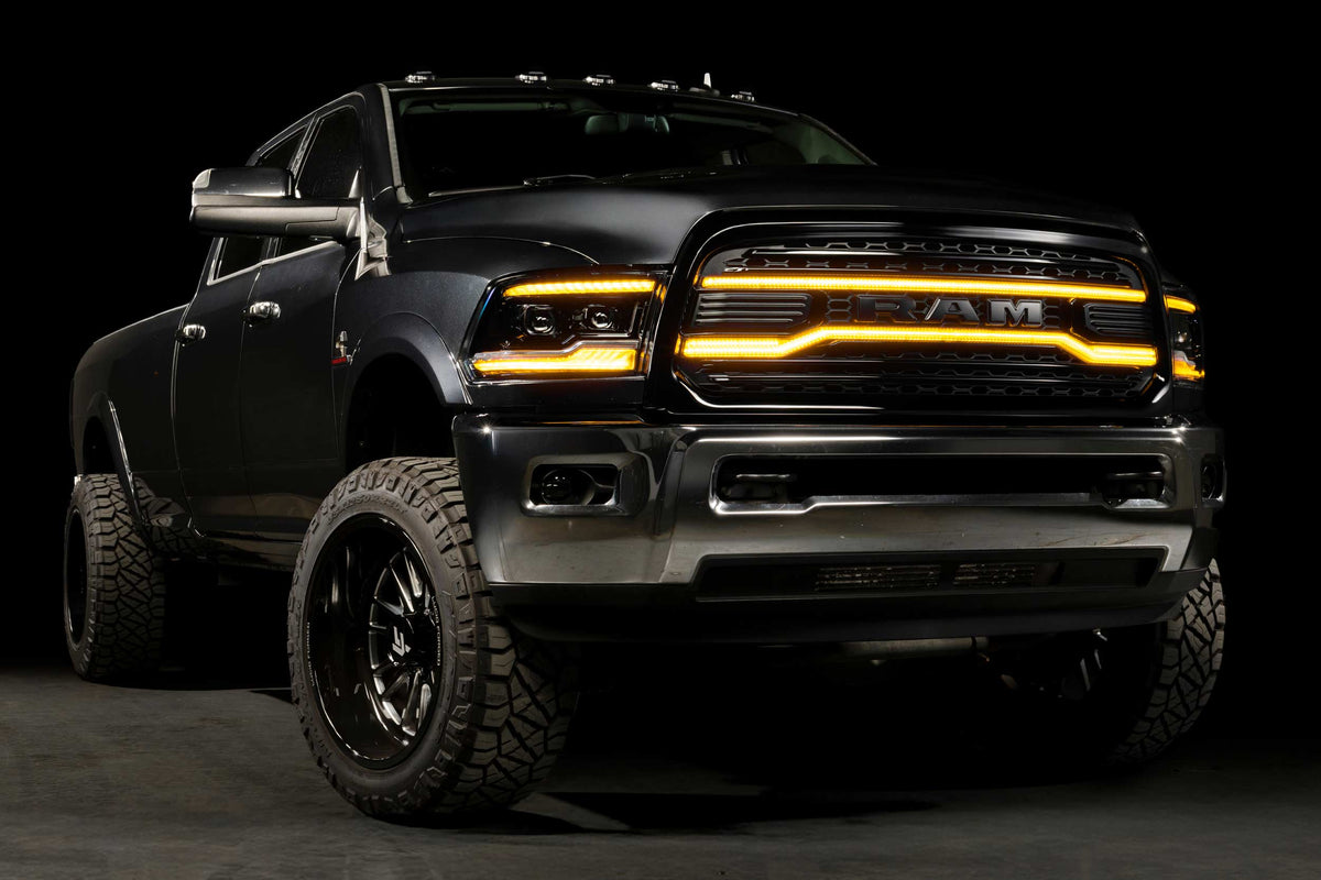 XBG LED Grille: Dodge Ram HD (13-18 / Black) - Grilles (Image 2 of 6)
