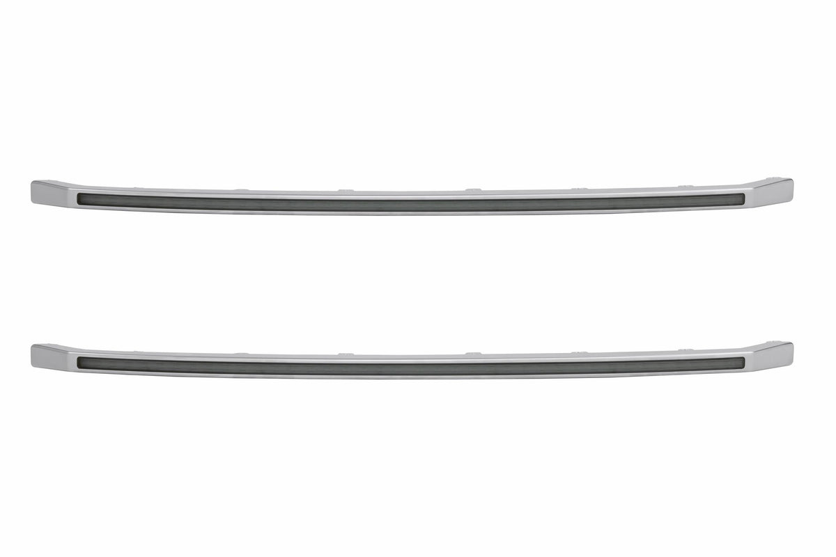 XBG LED DRL Grille Inserts: Ford Super Duty Platinum (20-22 / Amber DRL / Set) - Grilles (Image 2 of 6)