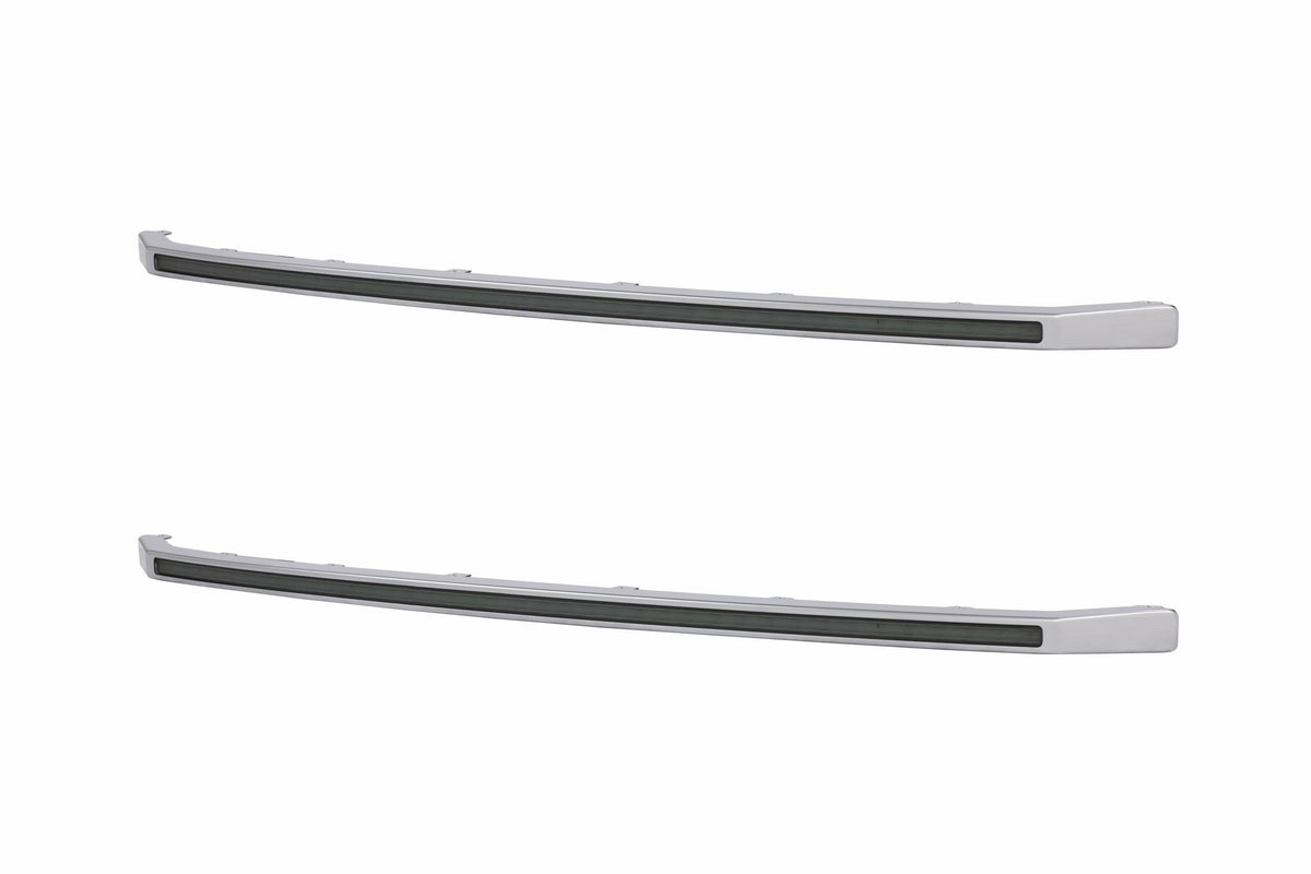 XBG LED DRL Grille Inserts: Ford Super Duty Platinum (20-22 / White DRL / Set) - Grilles (Image 5 of 6)