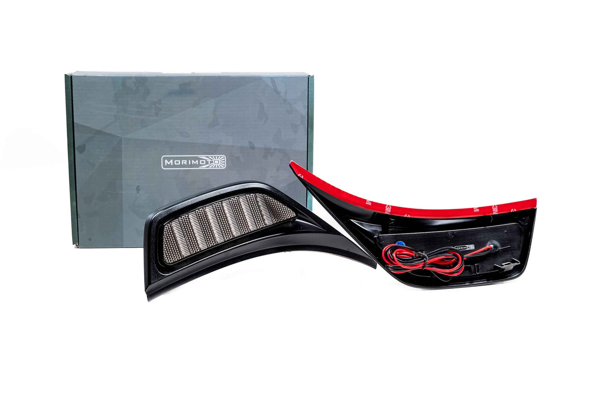 XB LED Side Markers: Jeep JL / JT (18+ / Side Vent / Set) - DRL & Signals (Image 2 of 6)