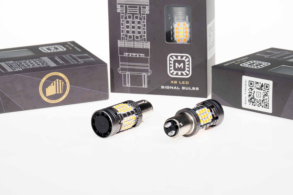 1157: XB LED Bulbs (Amber / Set) - Signal/Brake/Interior (Image 1 of 6)