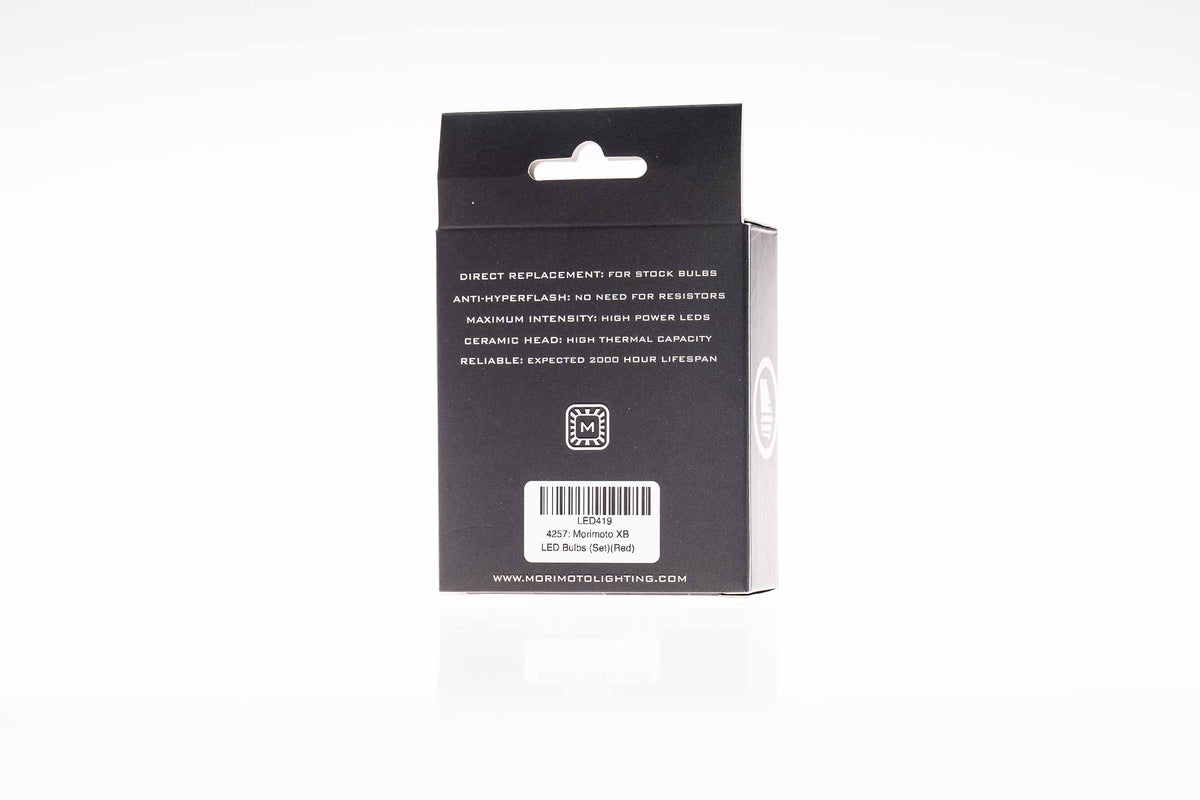 4257: XB LED Bulbs (Red / Set) - Signal/Brake/Interior (Image 3 of 6)