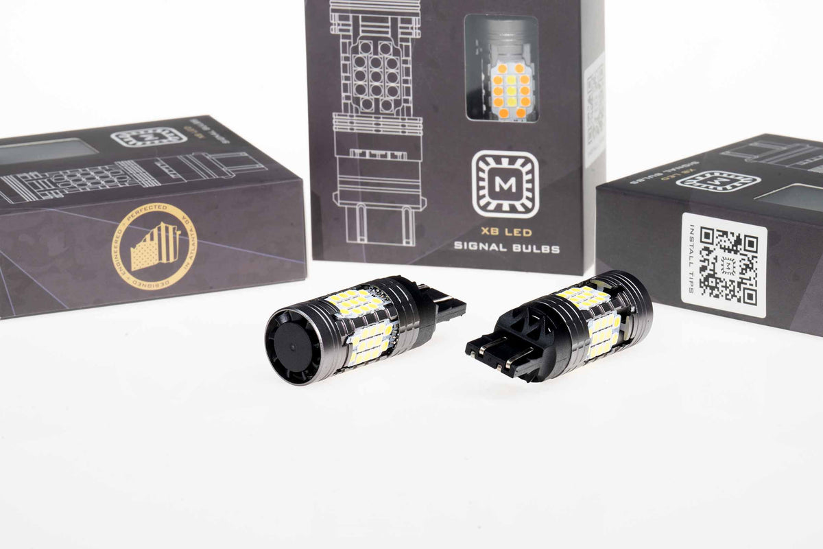 7440/7443: XB LED Bulbs (White / Set) - Signal/Brake/Interior (Image 1 of 6)