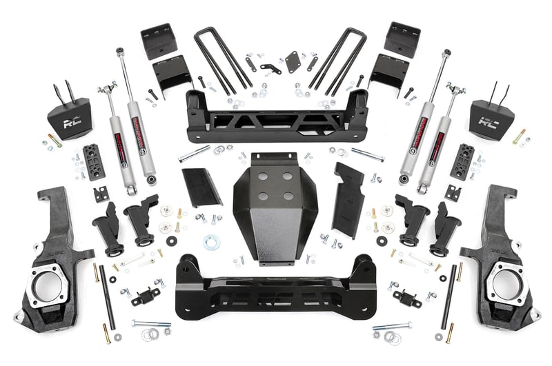 RC 7.5 Inch Lift Kit | Torsion Drop | V2 | Chevy/GMC 2500HD/3500HD (11-19) (manufacturer page)
