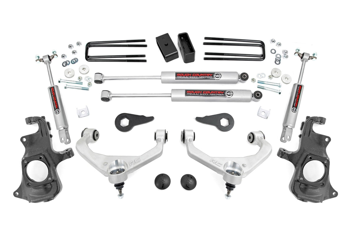 3.5 Inch Lift Kit | Knuckle | w/ Overloads | Chevy/GMC 2500HD/3500HD (11-19) - Susp Lift Kits 4wd (Image 1 of 6)