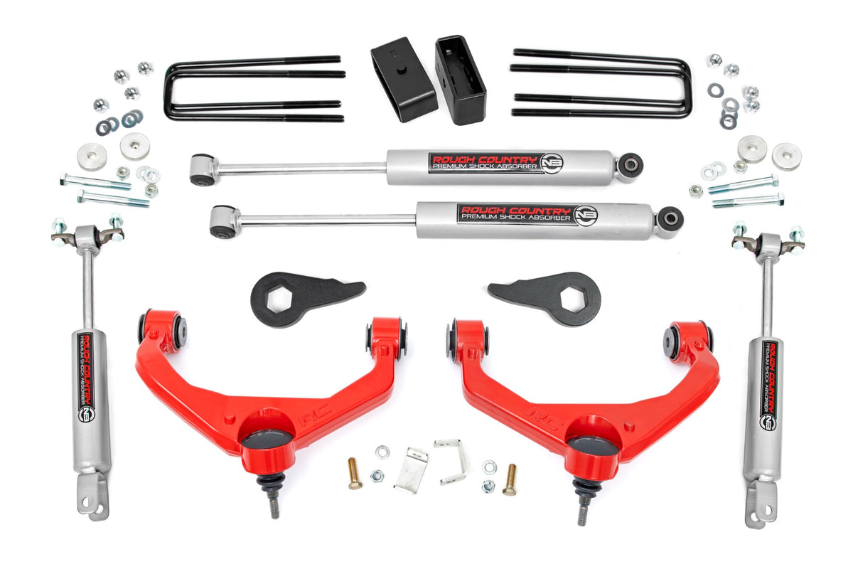 RC 3.5 Inch Lift Kit | M1 | w/ Overloads | Chevy/GMC 2500HD/3500HD (11-19) (manufacturer page)