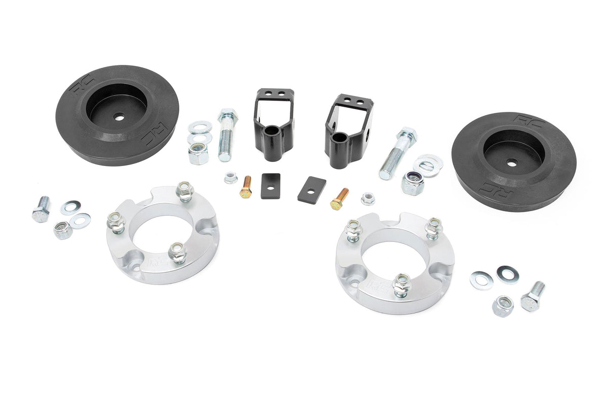 RC 2 Inch Lift Kit | X-REAS | Red Spacers | Toyota 4Runner 2WD/4WD (2010-2024) (manufacturer page)