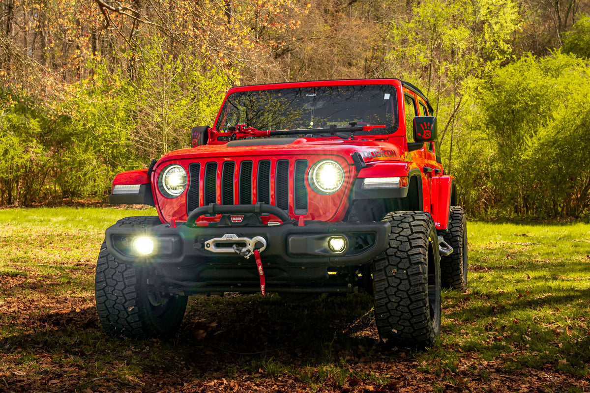 Morimoto 4Banger Fog Light Kit: 18+ JL/JT (NCS / Wide / White / Set) - Off Road - Veh. Spec (Image 6 of 6)