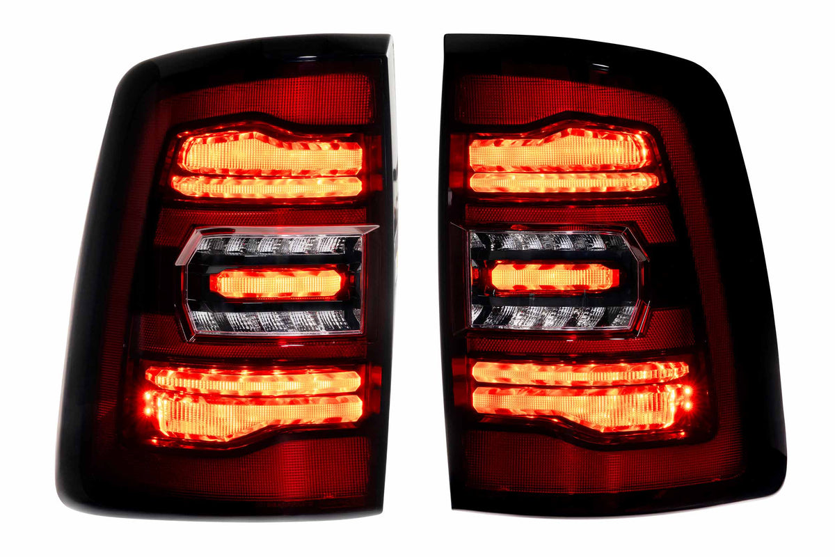 XB LED Tail Lights: Ram HD (19-24 / Red Lens / Set) - Tail Lights (Image 5 of 6)