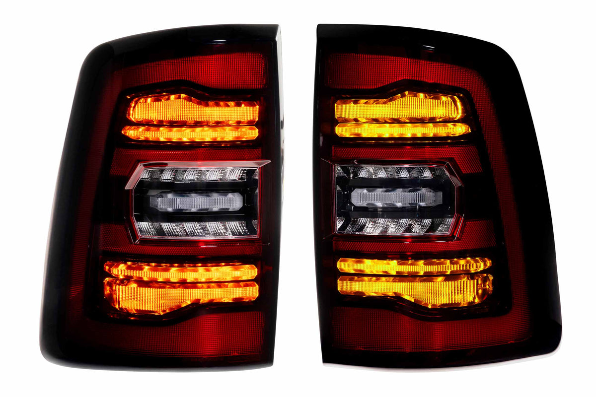 XB LED Tail Lights: Ram HD (19-24 / Red Lens / Set) - Tail Lights (Image 6 of 6)