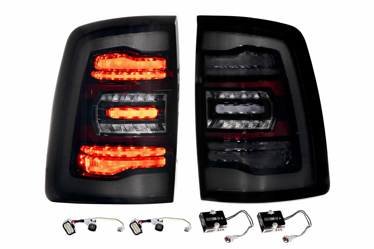 XB LED Tail Lights: Ram HD (19-24 / Smoked Lens / Set) - Tail Lights (Image 1 of 6)