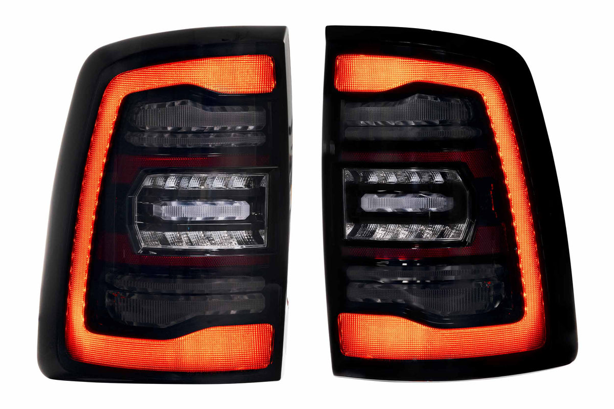 XB LED Tail Lights: Ram HD (19-24 / Smoked Lens / Set) - Tail Lights (Image 4 of 6)