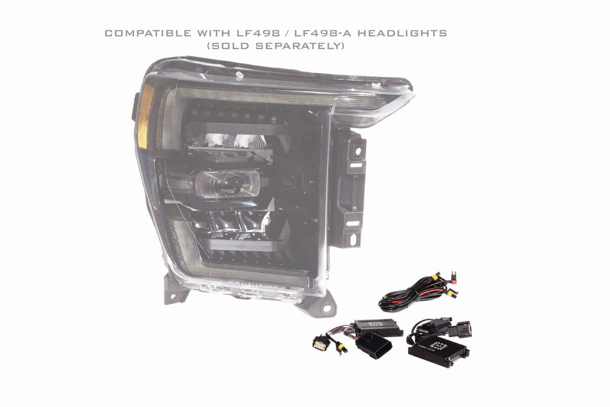 OE LED Headlight Adapters: 2021+ Ford F150 - Relay Harnesses (Image 2 of 4)
