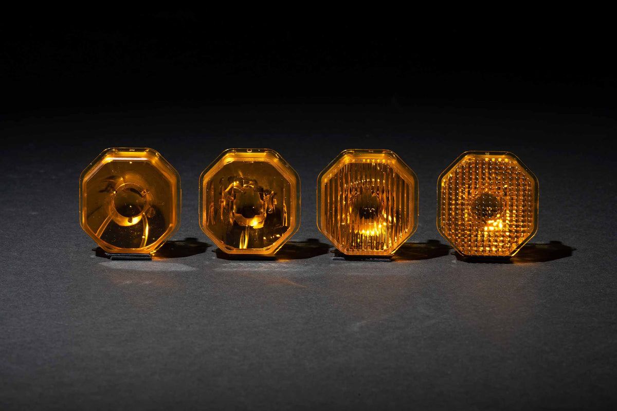 Lens Only: 1Banger (Yellow / Wide / Each) - Off Road - Veh. Spec (Image 3 of 3)