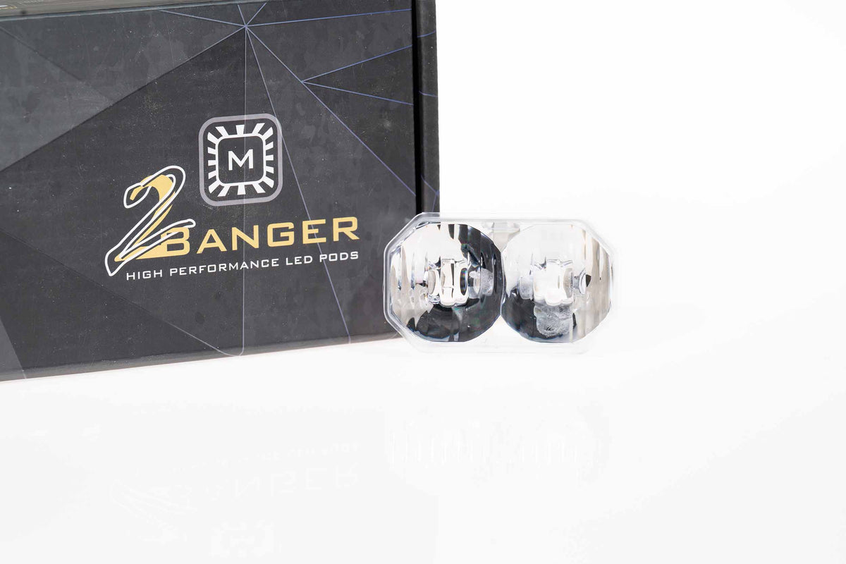 Lens Only: 2Banger (White / Combo / Each) - Off Road - Veh. Spec (Image 1 of 3)