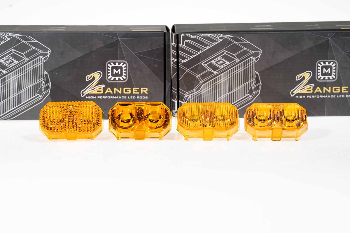 Lens Only: 2Banger (Yellow / Combo / Each) - Off Road - Veh. Spec (Image 2 of 4)