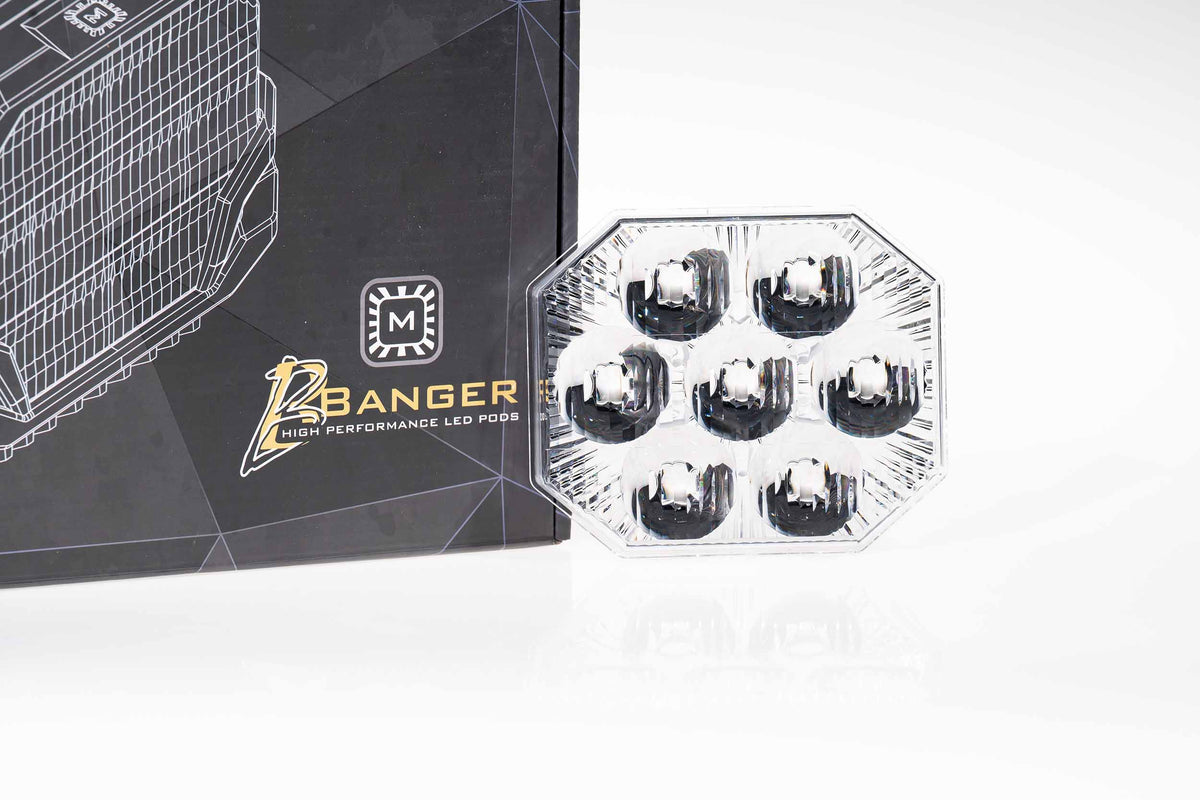 Lens Only: BigBanger (White / Combo / Each) - Off Road - Veh. Spec (Image 1 of 4)