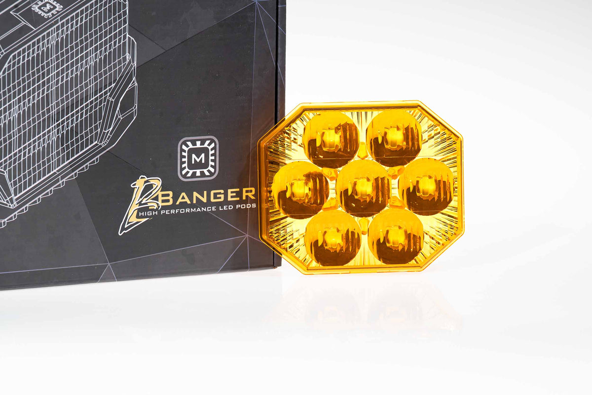Lens Only: BigBanger (Yellow / Combo / Each) - Off Road - Veh. Spec (Image 1 of 4)