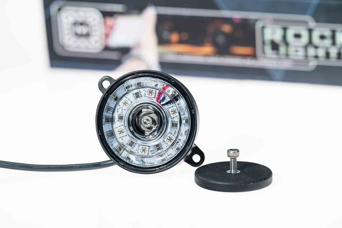 Morimoto Rock Light Kit: RGB LED / 4 Pack - Rock Lights / Wheel Rings (Image 4 of 6)