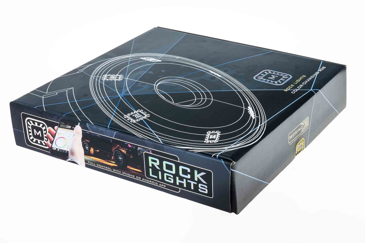 Morimoto Rock Light Kit: RGB LED / 6 Pack - Rock Lights / Wheel Rings (Image 3 of 6)