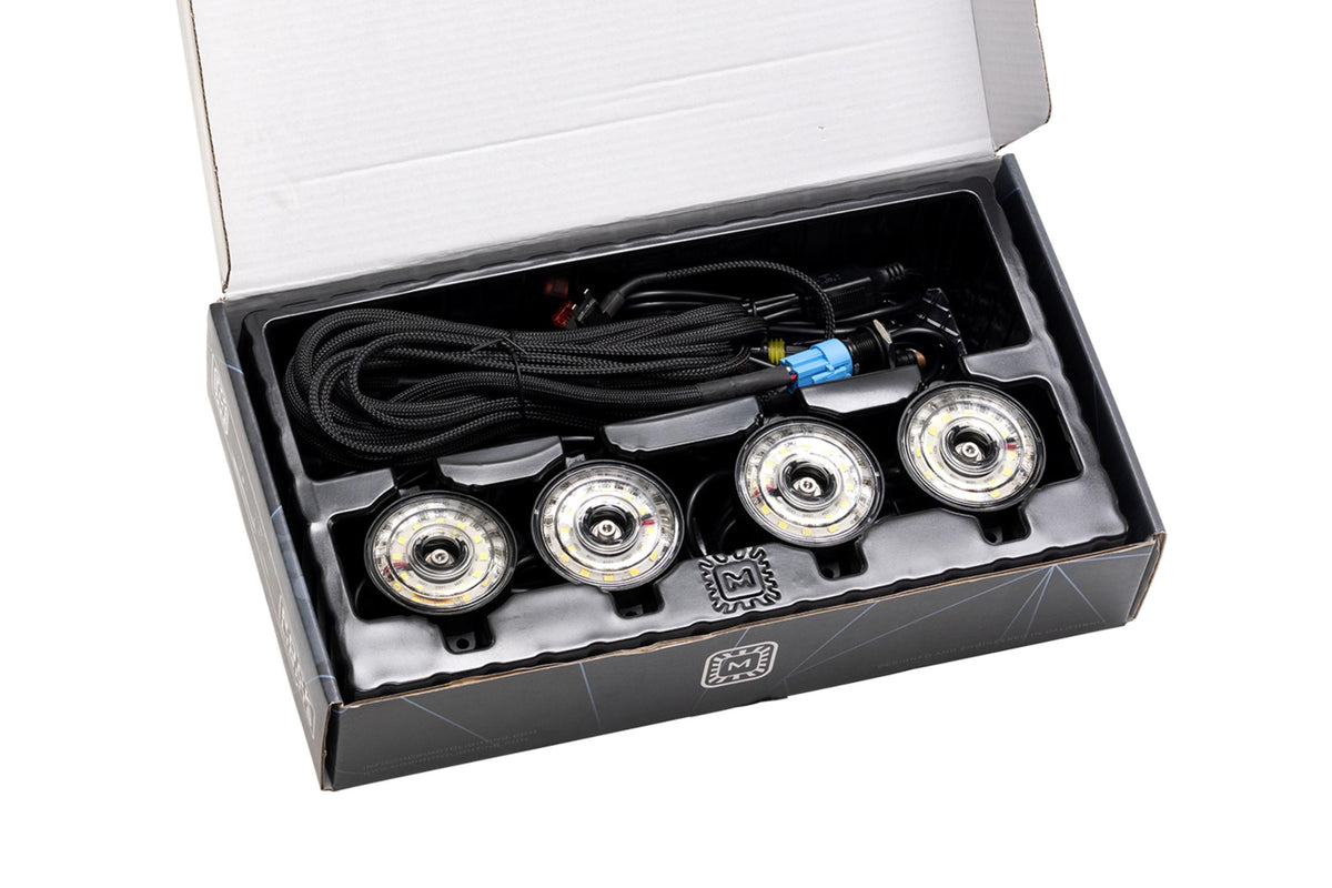 Morimoto Rock Light Kit: White LED / 4 Pack - Rock Lights / Wheel Rings (Image 2 of 6)
