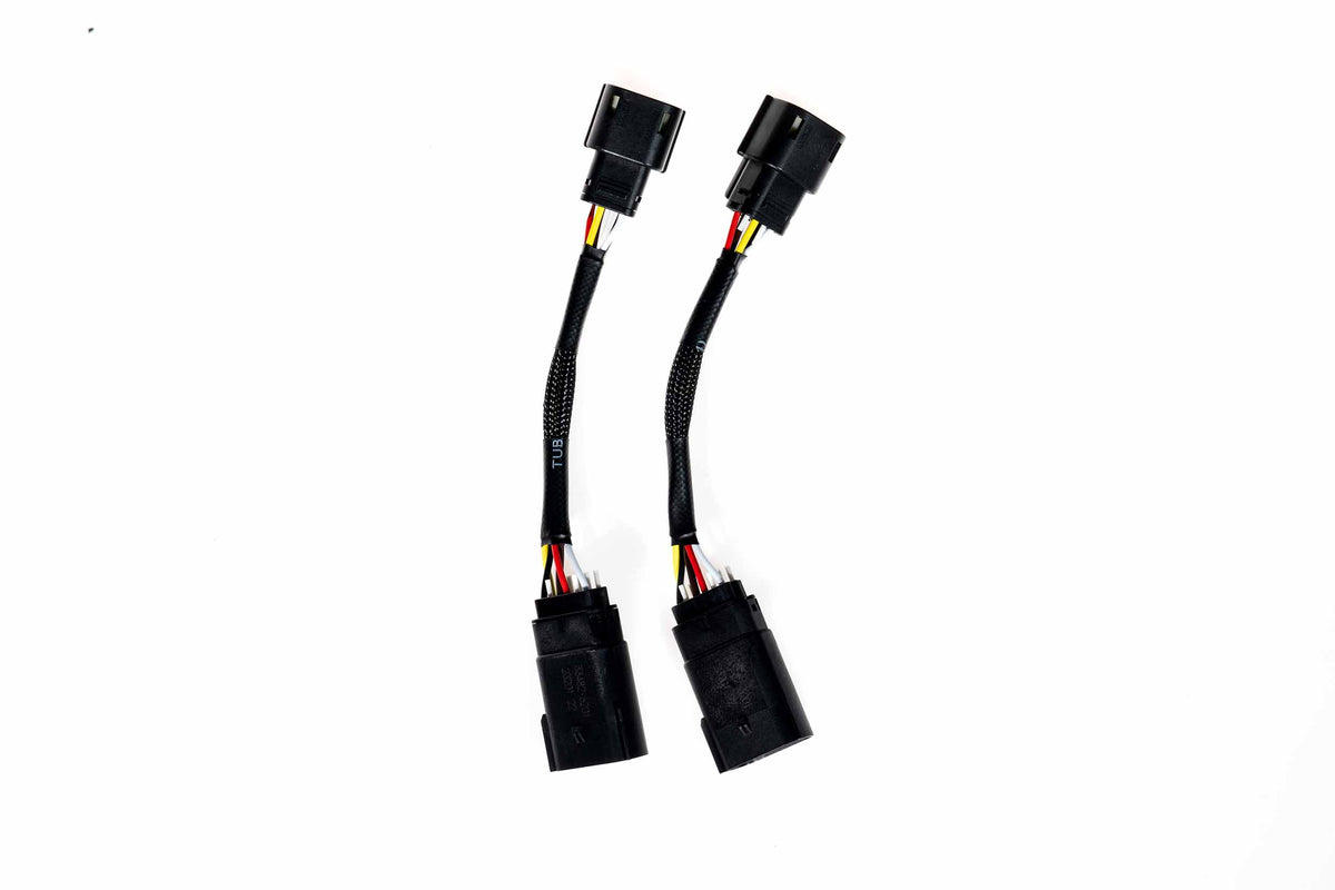 XB LED Headlight Adapters: Silverado HD (24+ / Set) - Wiring Parts (Image 1 of 5)